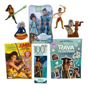 Raya and the Last Dragon Gift Bundle – Dolls, Figurines, Puzzle, Activity Books